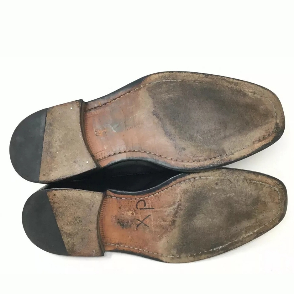 Mezlan Men's Torello Shoes Black Leather 8W - Picture 6 of 8